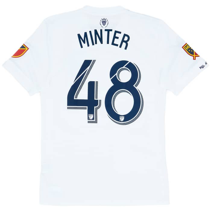 2017 Real Salt Lake Match Issue Away Shirt Minter #48