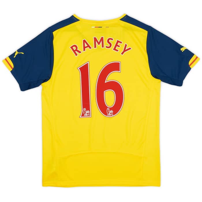 2014-15 Arsenal Away Shirt Ramsey #16 (S)