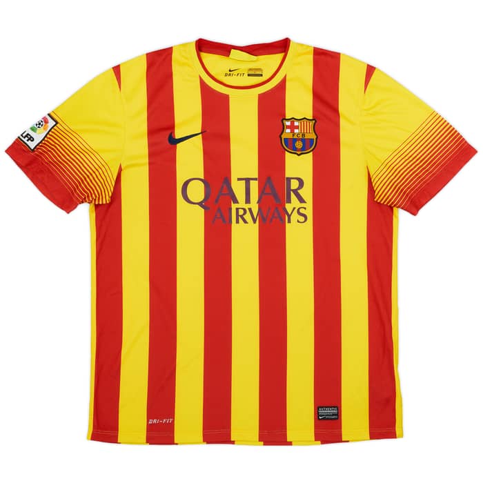 2013-15 Barcelona Away Shirt Messi #10 - 8/10 - (L)