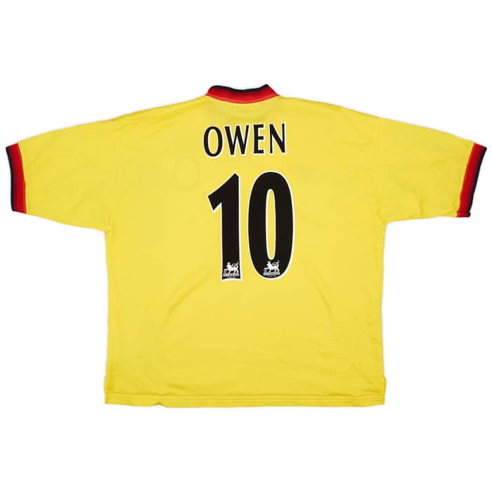 1997-99 Liverpool Away Shirt Owen #10 - 9/10 - (XXL)