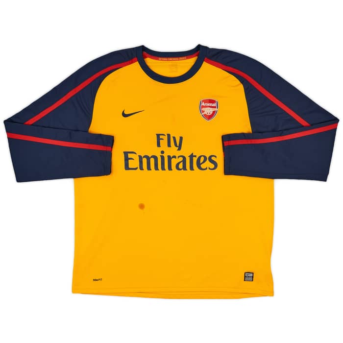2008-09 Arsenal Away L/S Shirt Fabregas #4 - 5/10 - (XXL)
