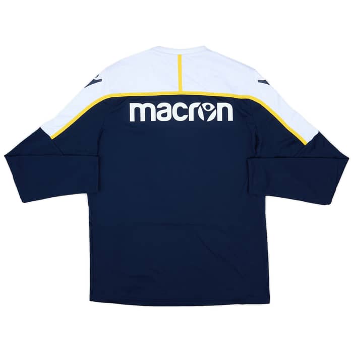 2018-19 Hellas Verona Macron Training L/S Shirt - 8/10 - (XL)