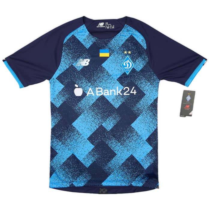 2021-22 Dynamo Kyiv Player Issue Away Shirt Zabarnyi #25 (S)