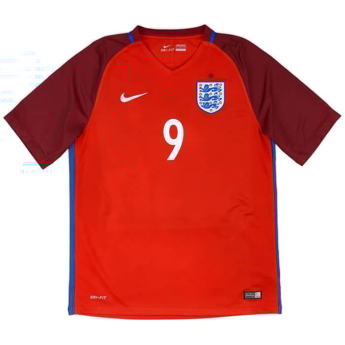 2016-17 England Away Shirt Kane #9 - 7/10 - (L)