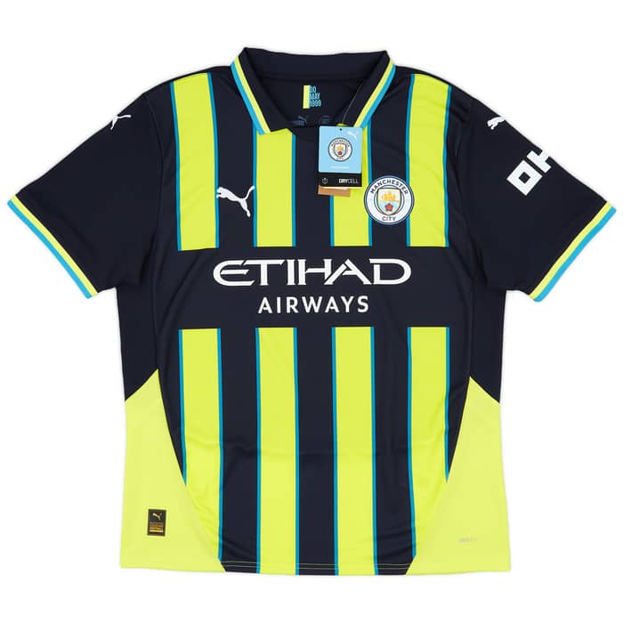 2024-25 Manchester City Away Shirt Haaland #9