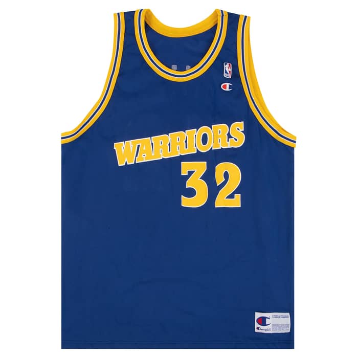 1995-97 Golden State Warriors Smith #32 Champion Jersey (Away) XXL