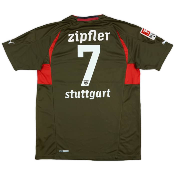 2010-11 Stuttgart Third Shirt Zipfler #7 - 6/10 - (XL.Boys)