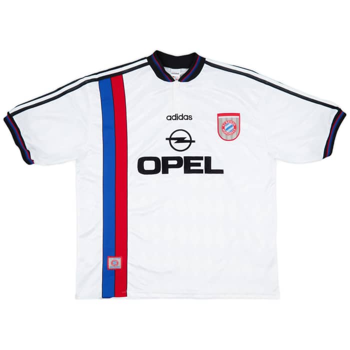 1996-98 Bayern Munich Away Shirt Klinsmann #18 - 9/10 - (XXL)