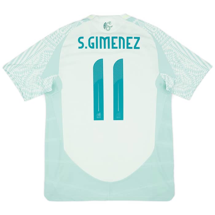 2024-25 Mexico Authentic Away Shirt S.Gimenez #11