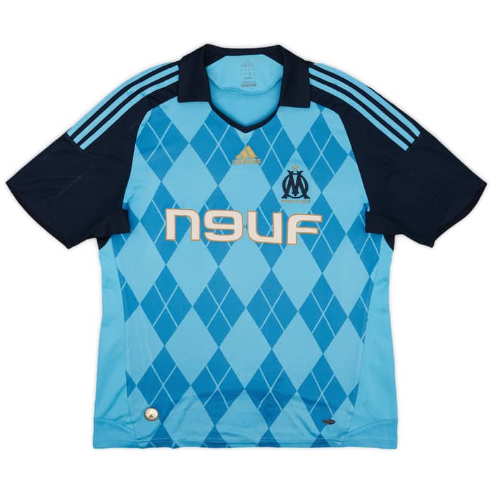2008-09 Olympique Marseille Away Shirt Ben Arfa #20 - 7/10 - (L)
