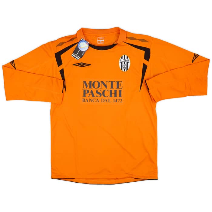 2007-08 Siena Away L/S Shirt Chiesa #10 (L)