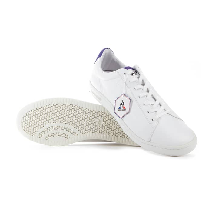 2019-20 Fiorentina Le Coq Sportif Blazon Trainers (UK 8)