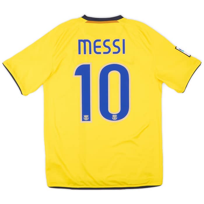 2008-10 Barcelona Away Shirt Messi #10 - 6/10 - (S)