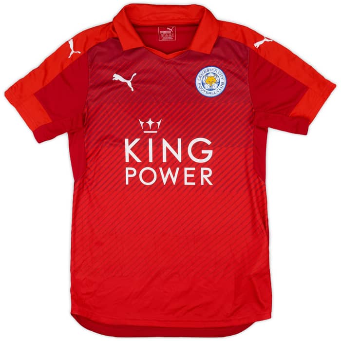 2016-17 Leicester Away Shirt Vardy #9 - 9/10 - (S)