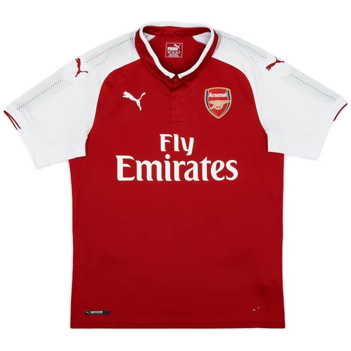 2017-18 Arsenal Home Shirt Ramsey #8 - 9/10 - (M)