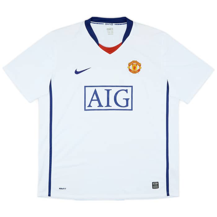 2008-10 Manchester United Away Shirt Tevez #32 - 5/10 - (XL)