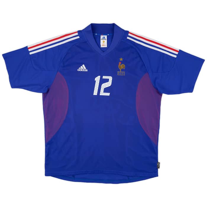 2002-04 France Home Shirt Henry #12 - 7/10 - (XL)