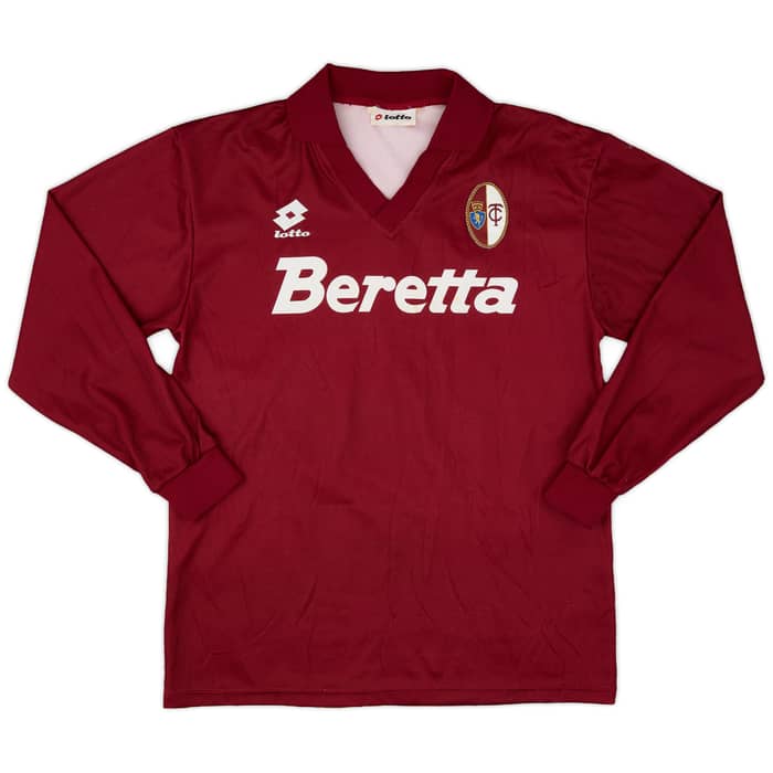 1993-94 Torino Home L/S Shirt #15 - 7/10 - (L)