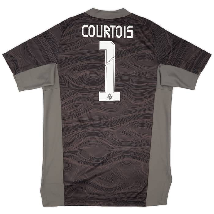 2021-22 Real Madrid GK S/S Shirt Courtois #1 (L)