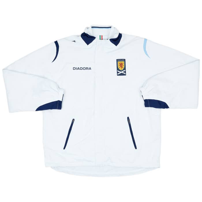 2007-08 Scotland Diadora Track Jacket - 9/10 - (XL)