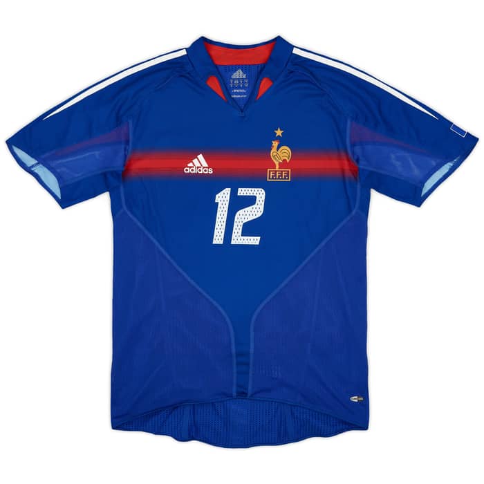 2004-06 France Player Issue Home Shirt Henry #12 - 8/10 - (S)