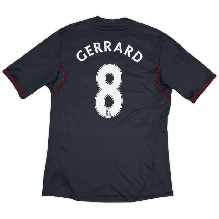 2011-12 Liverpool Away Shirt Gerrard #8 - 5/10 - (M)