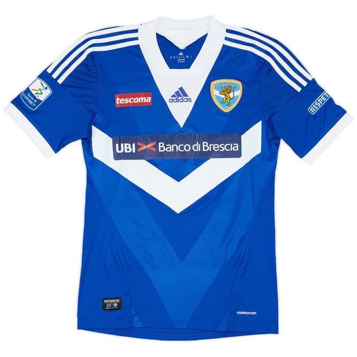 2013-14 Brescia Match Issue Home Shirt Benali #17
