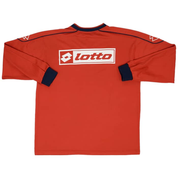 1997-98 Bari Lotto Training L/S Shirt - 7/10 - (XL)