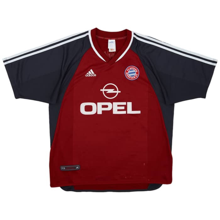 2001-02 Bayern Munich Home Shirt Elber #9 - 6/10 - (L)