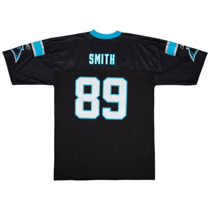 2005-06 Carolina Panthers Smith #89 Reebok Replica Home Jersey - 9/10 - (XL)