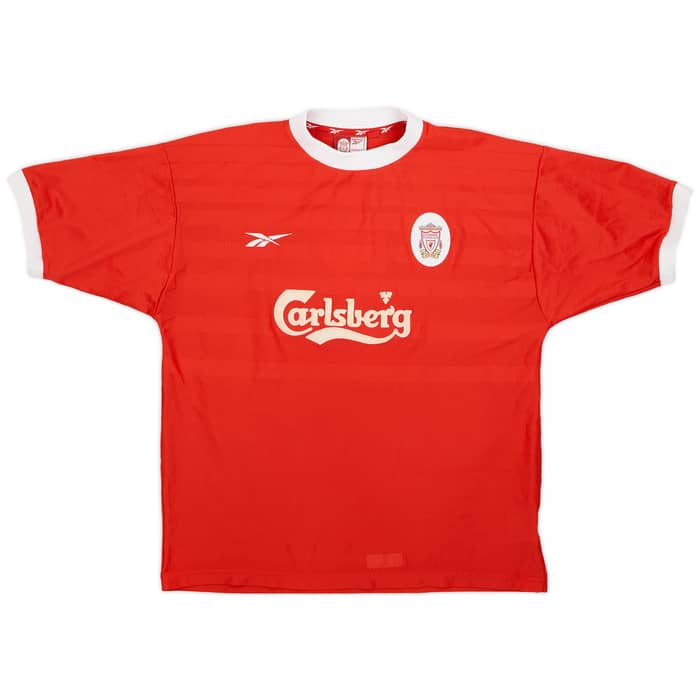 1998-00 Liverpool Home Shirt McManaman #7 - 8/10 - (XL)