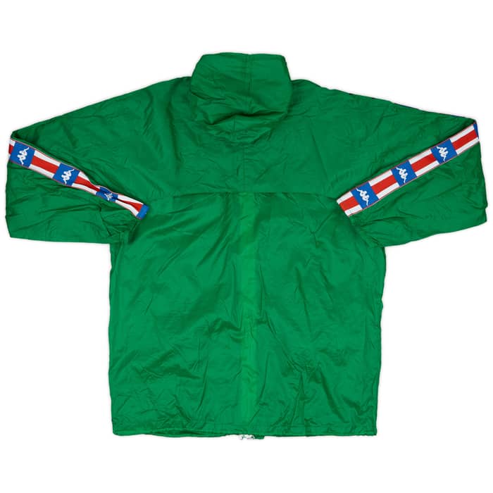 1988 USA Kappa Hooded Rain Jacket - 10/10 - (Y)