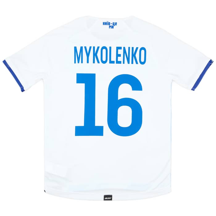 2021-22 Dynamo Kyiv Home Shirt Mykolenko #16