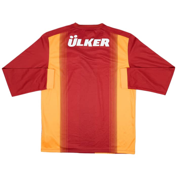 2014-15 Galatasaray Home L/S Shirt - 10/10 - (L)