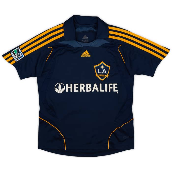 2007-08 LA Galaxy Away Shirt Beckham #23 - 6/10 - (S.Boys)