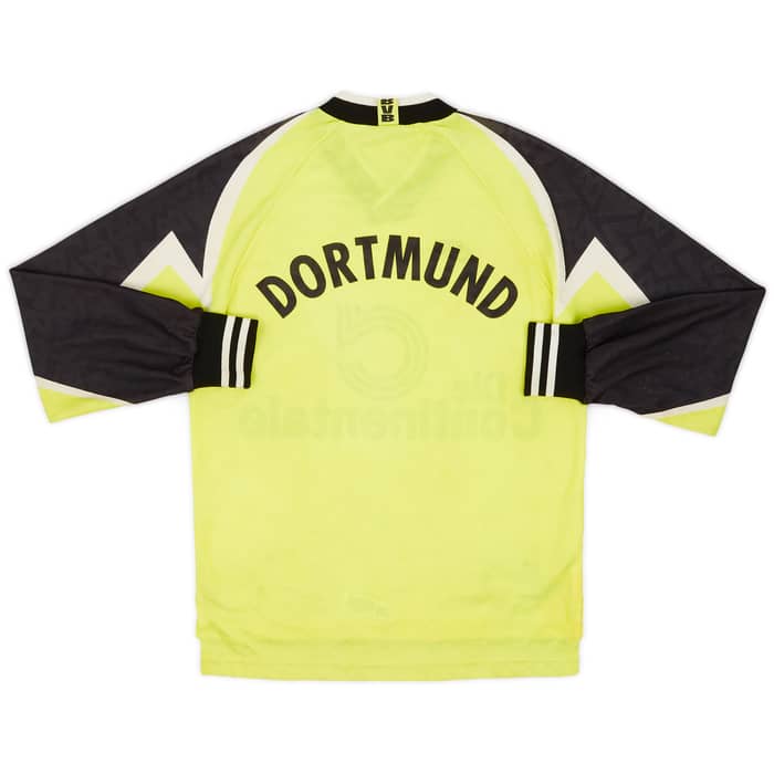 1995-96 Borussia Dortmund Home L/S Shirt - 5/10 - (M)