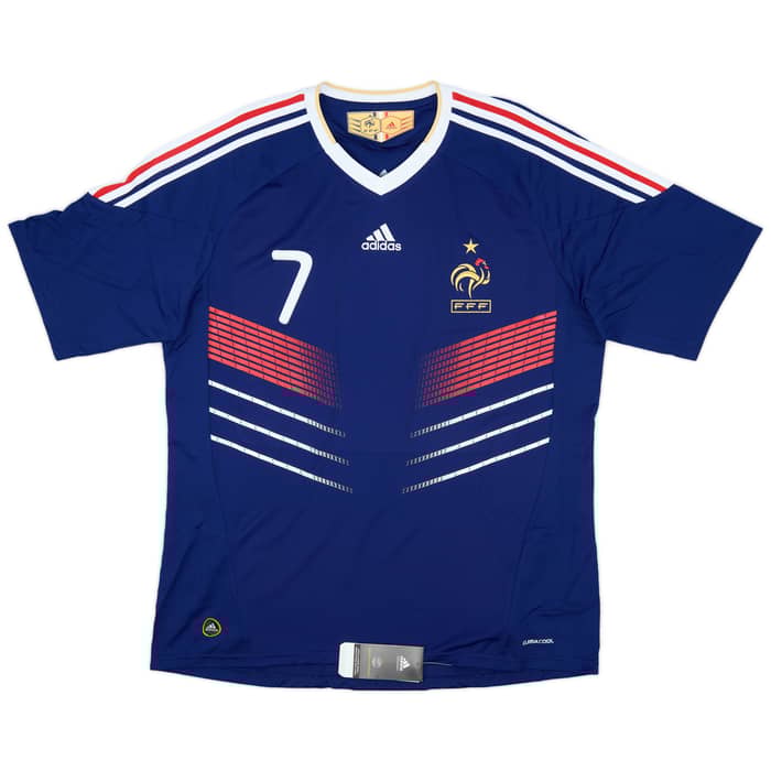 2009-10 France Home Shirt Ribery #7 (XL)