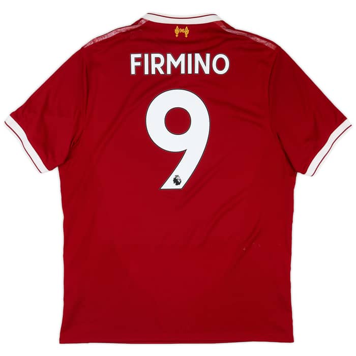 2017-18 Liverpool 125 Years Home Shirt Firmino #9 - 6/10 - (L)
