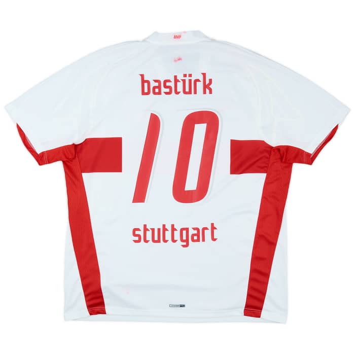 2007-08 Stuttgart Home Shirt Basturk #10 - 4/10 - (XXL)