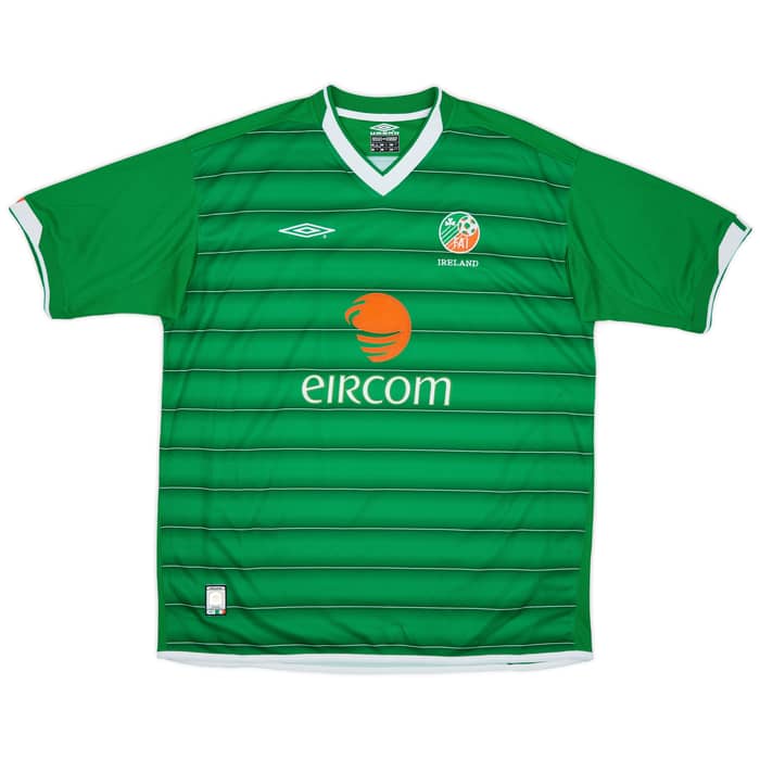 2003-04 Ireland Home Shirt Duff #9 - 10/10 - (XL)