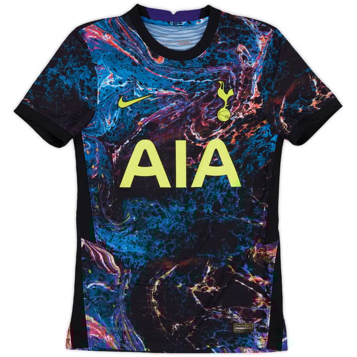 2021-22 Tottenham Authentic Away Shirt Son #7 - 10/10 - (XS)
