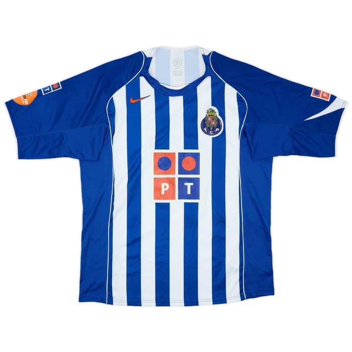 2004-05 Porto Home Shirt L.Fabiano #9 - 6/10 - (XL)
