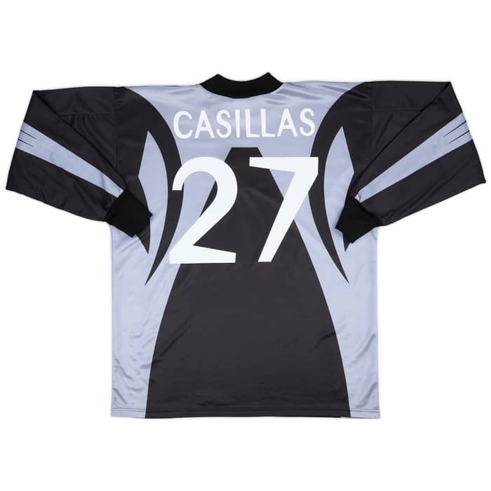 1999-01 Real Madrid GK Shirt Casillas #27 - 9/10 - (XL)