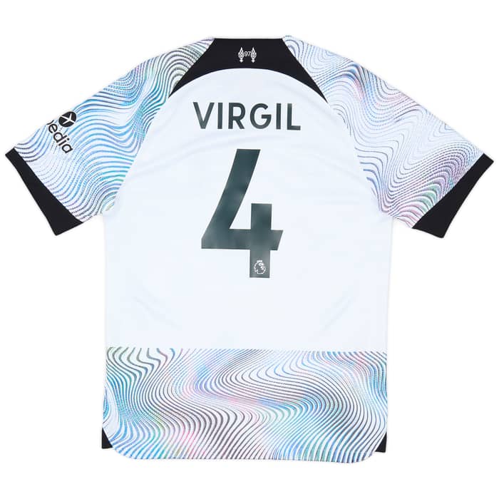 2022-23 Liverpool Maillot extérieur Virgil #4