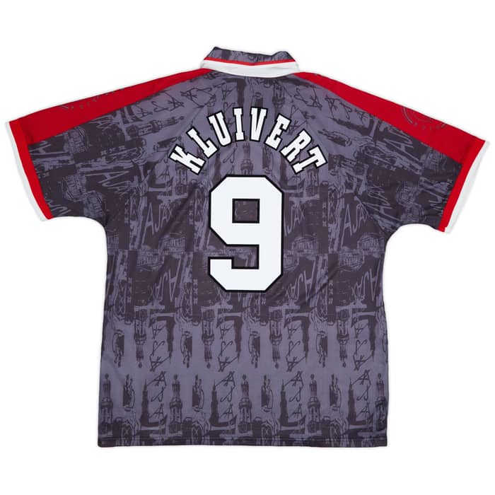 1996-97 Ajax Away Shirt Kluivert #9 - 9/10 - (XL)