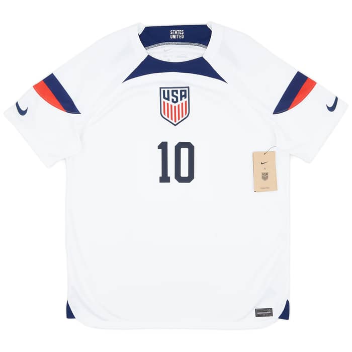 2022-23 USA Home Shirt Pulisic #10