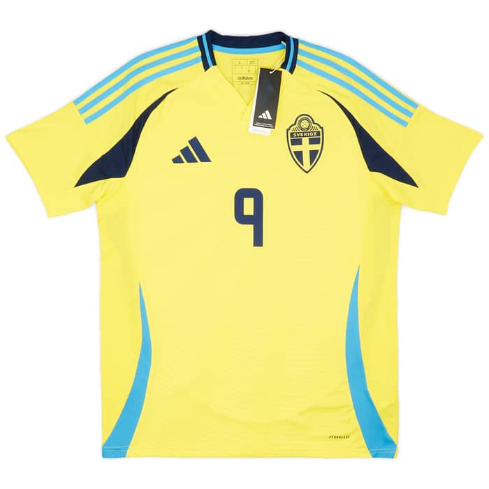 2024-25 Sweden Home Shirt Isak #9