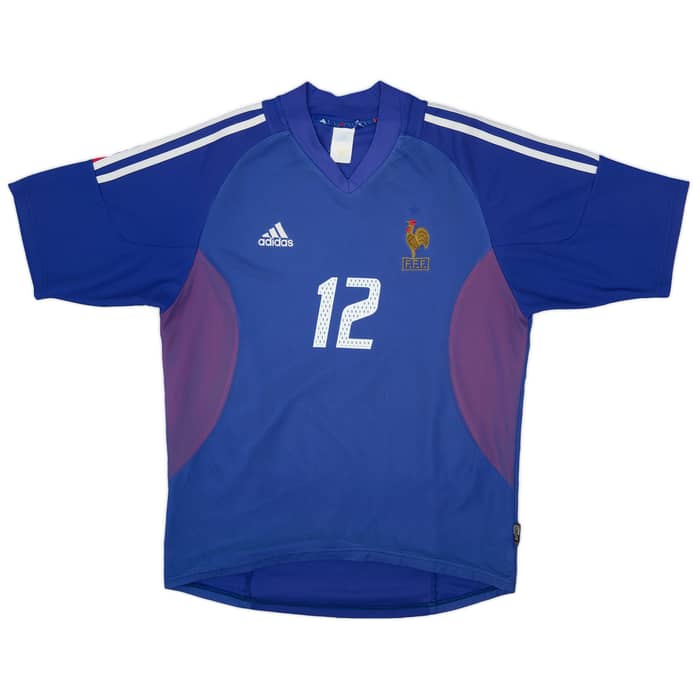 2002-04 France Home Shirt Henry #12 - 6/10 - (M)