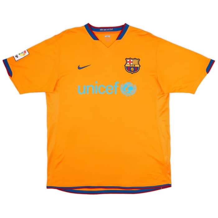 2006-08 Barcelona Away Shirt Messi #19 - 9/10 - (L)
