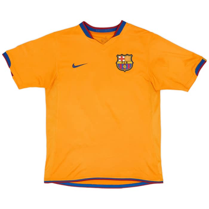 2006-08 Barcelona Away Shirt Messi #19 - 8/10 - (S)